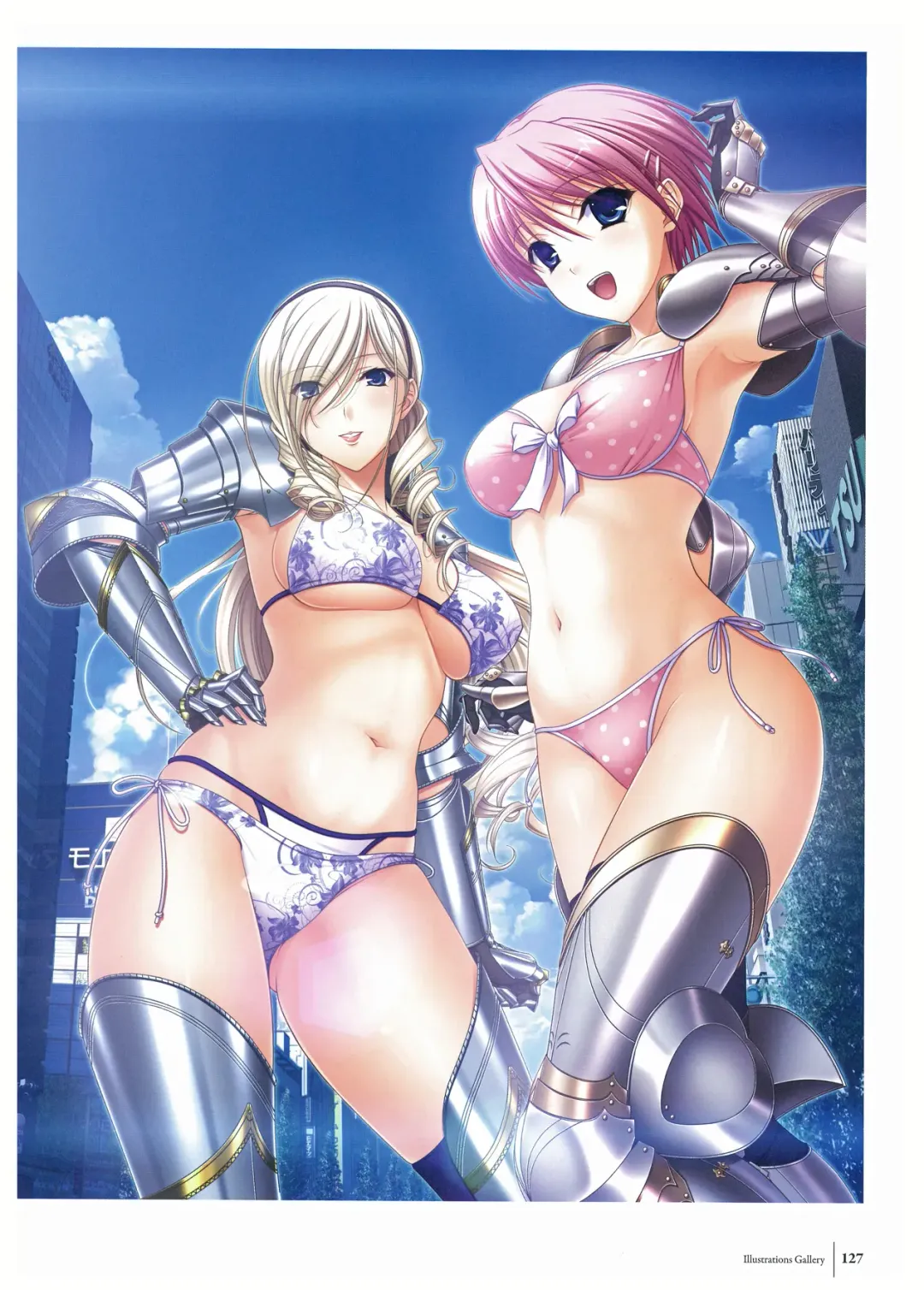 [Komori Kei] Walkure Romanze Visual Fan Book Fhentai - Page 129