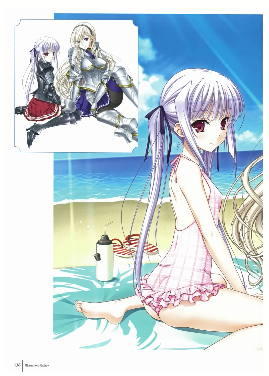 [Komori Kei] Walkure Romanze Visual Fan Book Fhentai - Page 138