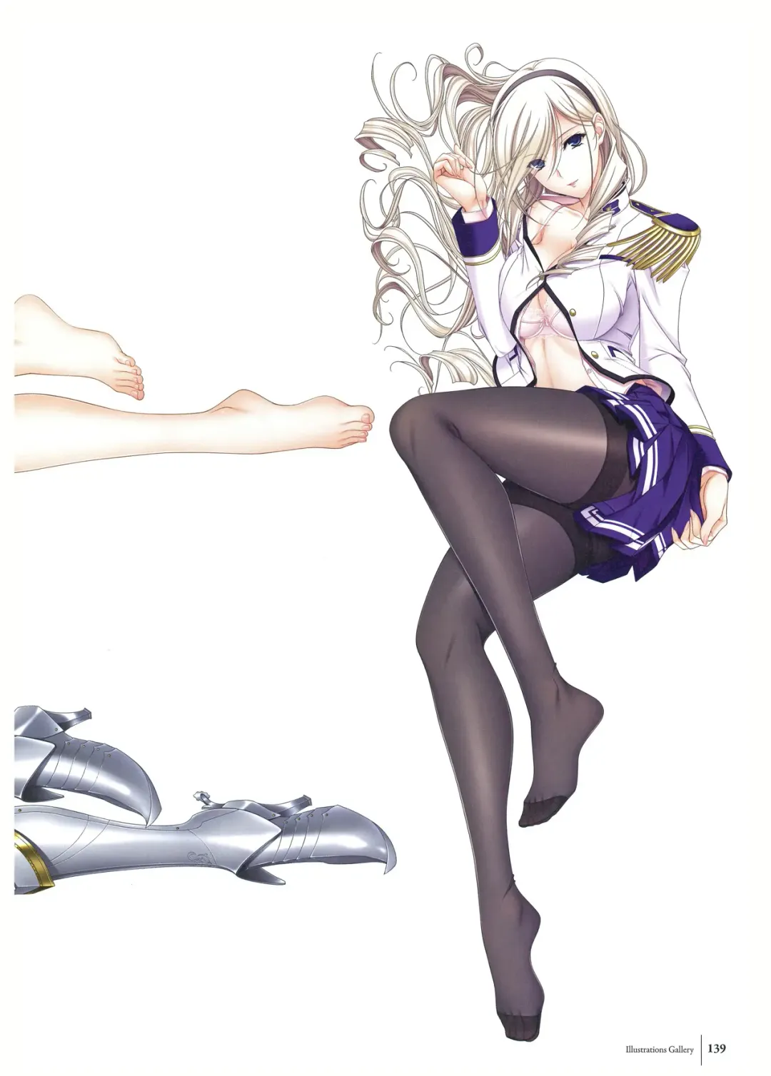 [Komori Kei] Walkure Romanze Visual Fan Book Fhentai - Page 141