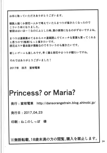 [Dan] Princess? or Maria? Fhentai - Page 25