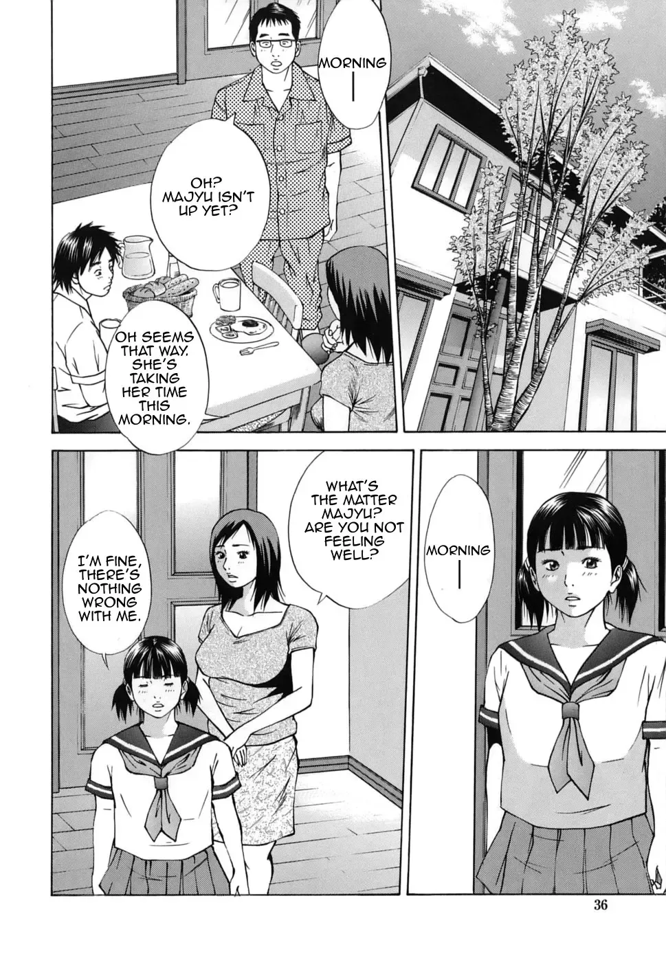 [Hagiwara Yutarou] Kinshin Goukan - Near Relation Rapes Fhentai - Page 36