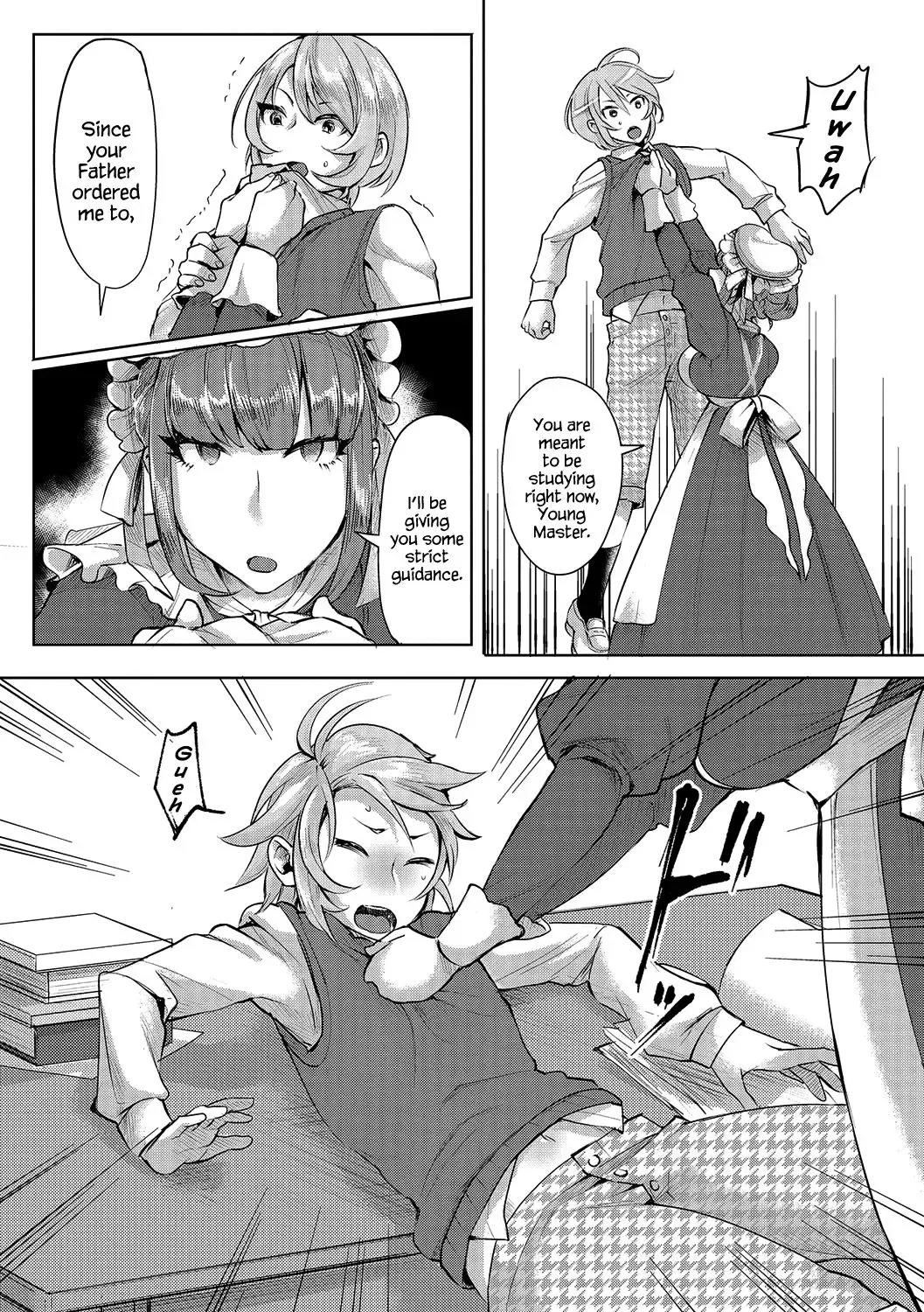 [Omecho] Bocchama no Aibou Maid | The Young Master's Partner Maid Fhentai - Page 4