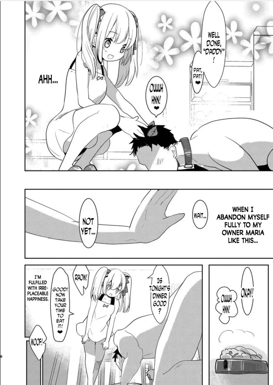 [Aimaitei Umami] Yoiko no Futanari Gyaku Anal Manga "Papa to Asobou!" | Futanari Anal Manga for Good Children: "Play with Daddy!" Fhentai - Page 7
