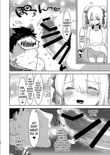 [Aimaitei Umami] Yoiko no Futanari Gyaku Anal Manga "Papa to Asobou!" | Futanari Anal Manga for Good Children: "Play with Daddy!" Fhentai - Page 11