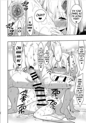 [Aimaitei Umami] Yoiko no Futanari Gyaku Anal Manga "Papa to Asobou!" | Futanari Anal Manga for Good Children: "Play with Daddy!" Fhentai - Page 21