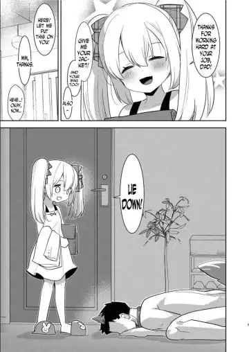 [Aimaitei Umami] Yoiko no Futanari Gyaku Anal Manga "Papa to Asobou!" | Futanari Anal Manga for Good Children: "Play with Daddy!" Fhentai - Page 6
