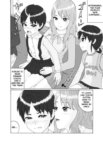 Futanari Sanshimai wa Josou Shounen no Anal ga Osuki | The Three Futanari Sisters Like to Have Anal Sex With the Crossdressing Boy Fhentai.net - Page 27