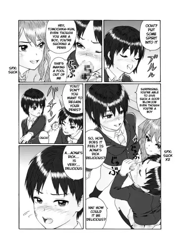 Futanari Sanshimai wa Josou Shounen no Anal ga Osuki | The Three Futanari Sisters Like to Have Anal Sex With the Crossdressing Boy Fhentai.net - Page 8