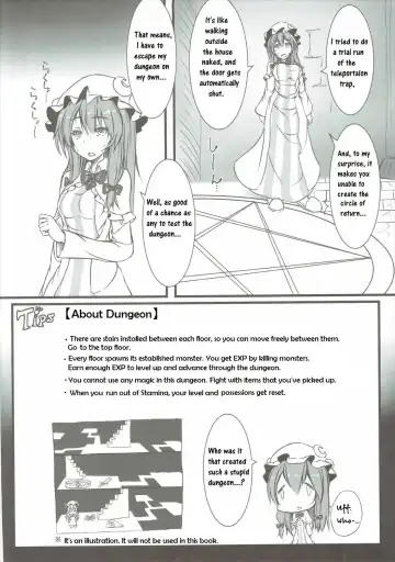 [Monikano] Patchouli ga Ero Dungeon de Hidoi Me ni Au Hon Fhentai.net - Page 3