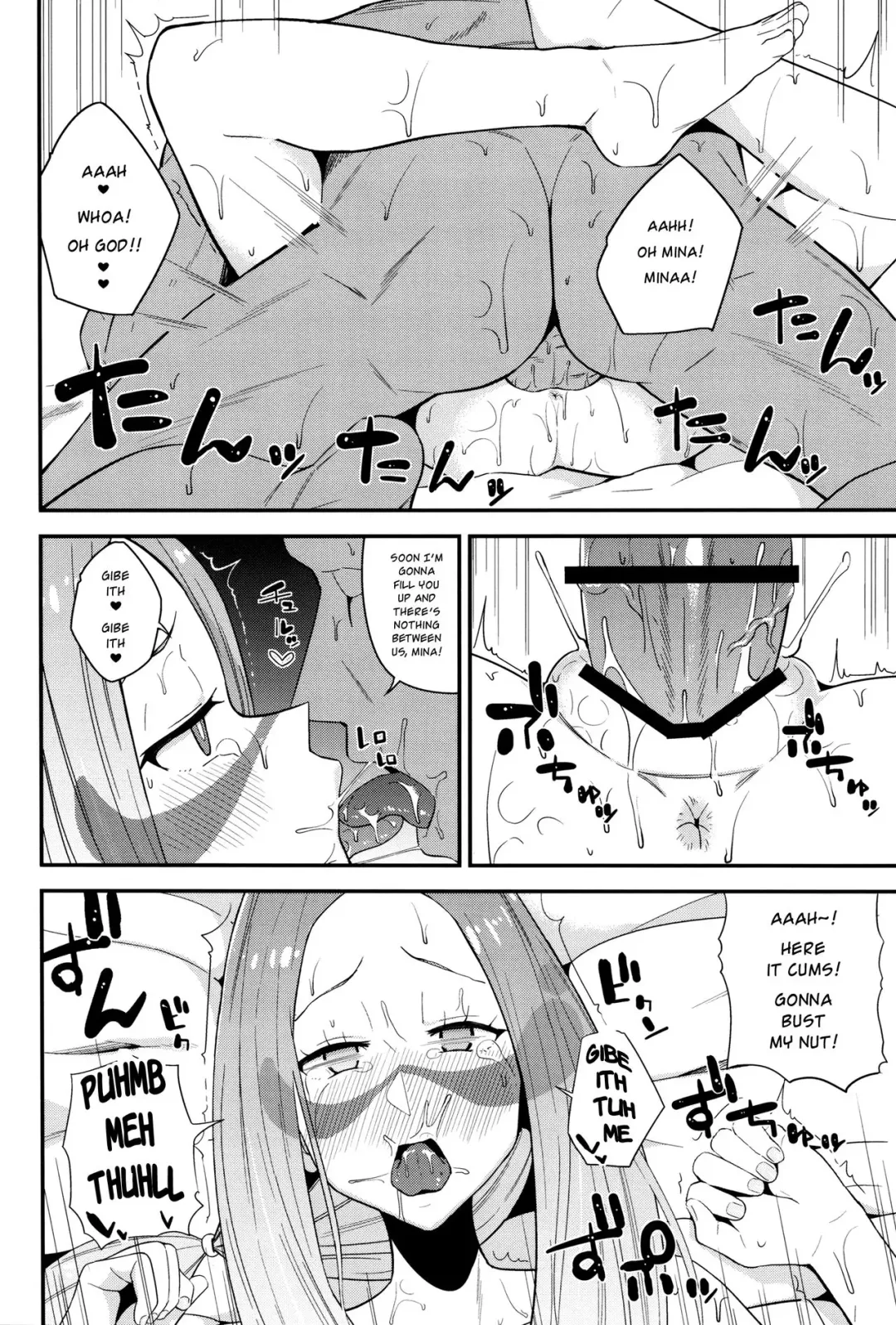 [Danchino] Matsurika-san no Tanomi to Areba! | At Mina's Request Fhentai - Page 19