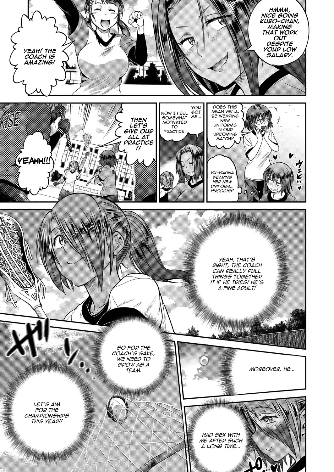 [Distance] Joshi Lacu! - Girls Lacrosse Club ~2 Years Later~ Ch. 1.5 Fhentai - Page 3