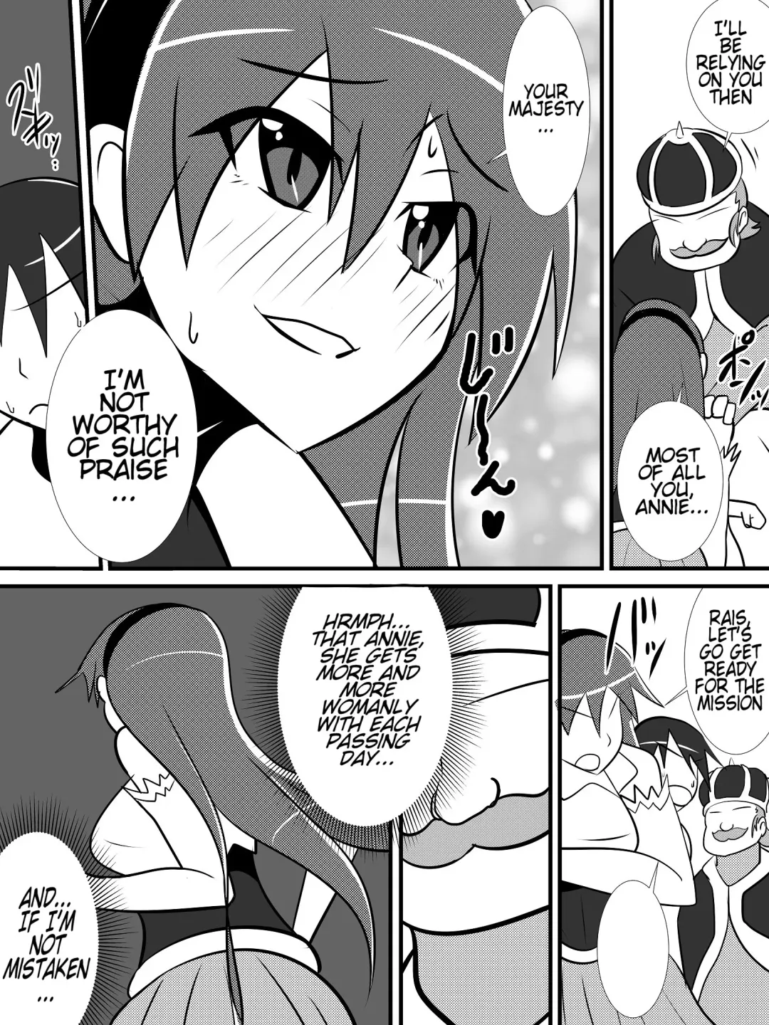 [Haneinu] Osananajimi no Onna Kishi ga Oujo ni Naru Made Zenpen | Until My Childhood Friend, A Female Knight, Becomes The Queen Fhentai - Page 10