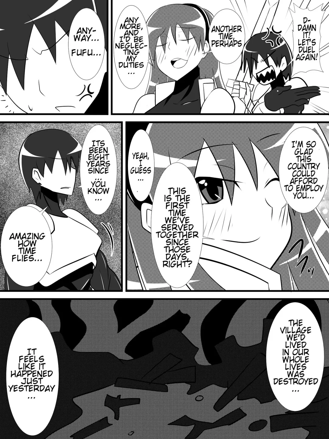 [Haneinu] Osananajimi no Onna Kishi ga Oujo ni Naru Made Zenpen | Until My Childhood Friend, A Female Knight, Becomes The Queen Fhentai - Page 4
