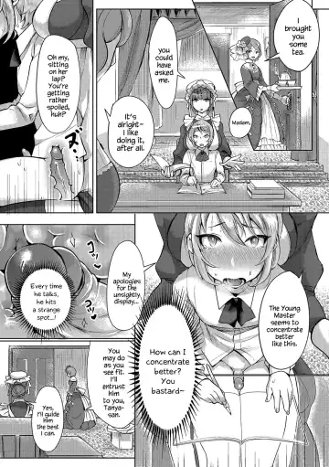 [Omecho] Bocchama no Aibou Maid | The Young Master's Partner Maid (decensored) Fhentai.net - Page 11