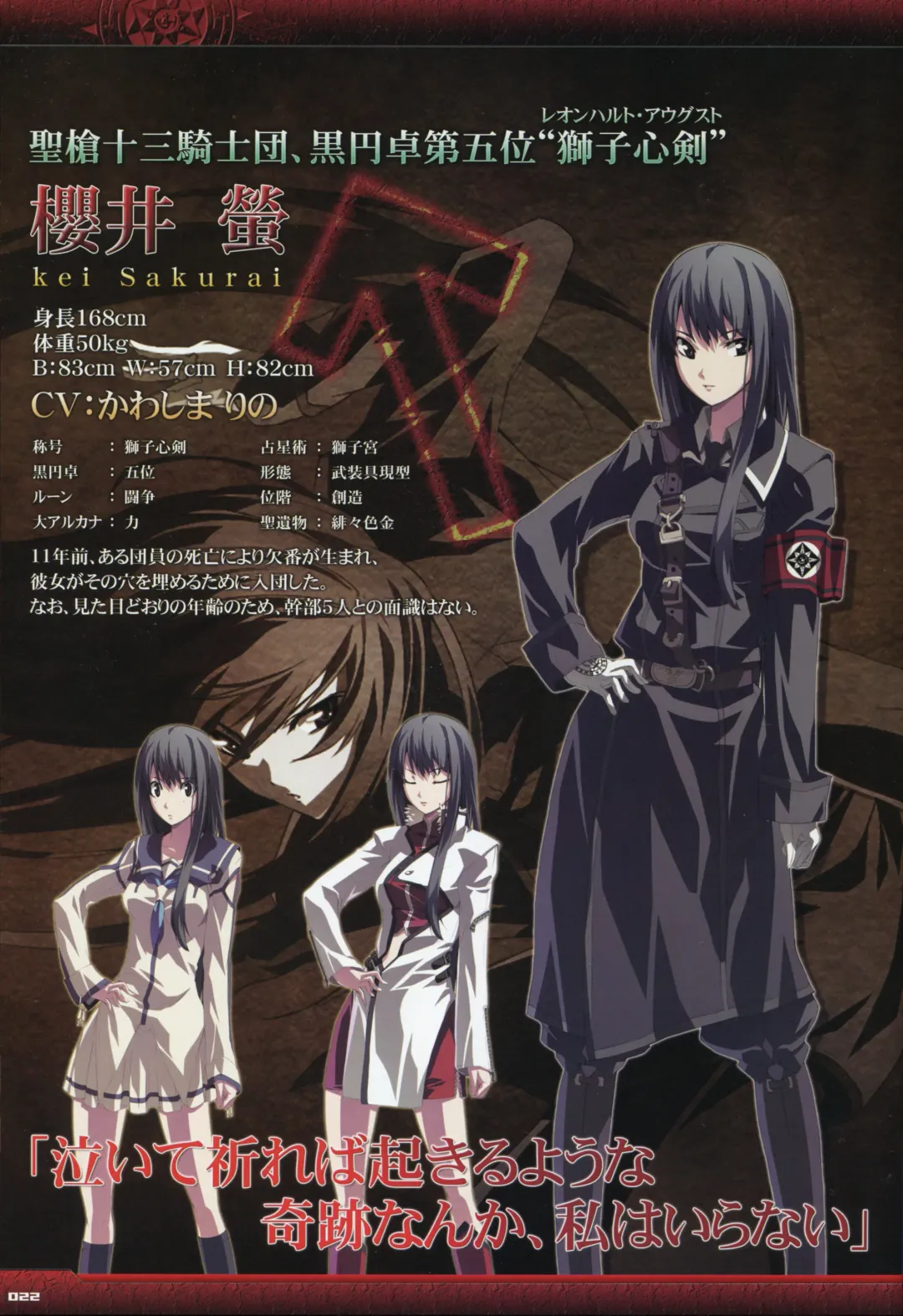 [Gyuusuke] Dies irae Visual Fanbook - Black Book Fhentai - Page 24