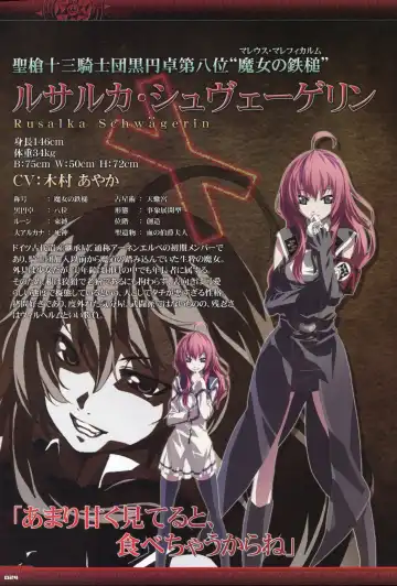 [Gyuusuke] Dies irae Visual Fanbook - Black Book Fhentai - Page 26