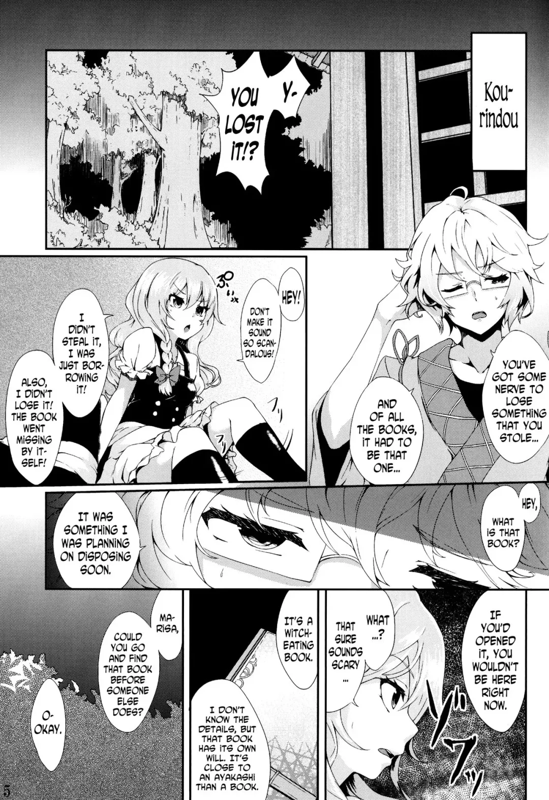 [Yukiusagi.] Majokko Patchouli-tan Mitsu Fhentai - Page 5