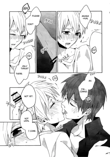 [Kanan] Akashi Seijuurou to Biyaku no Jikken Fhentai - Page 12