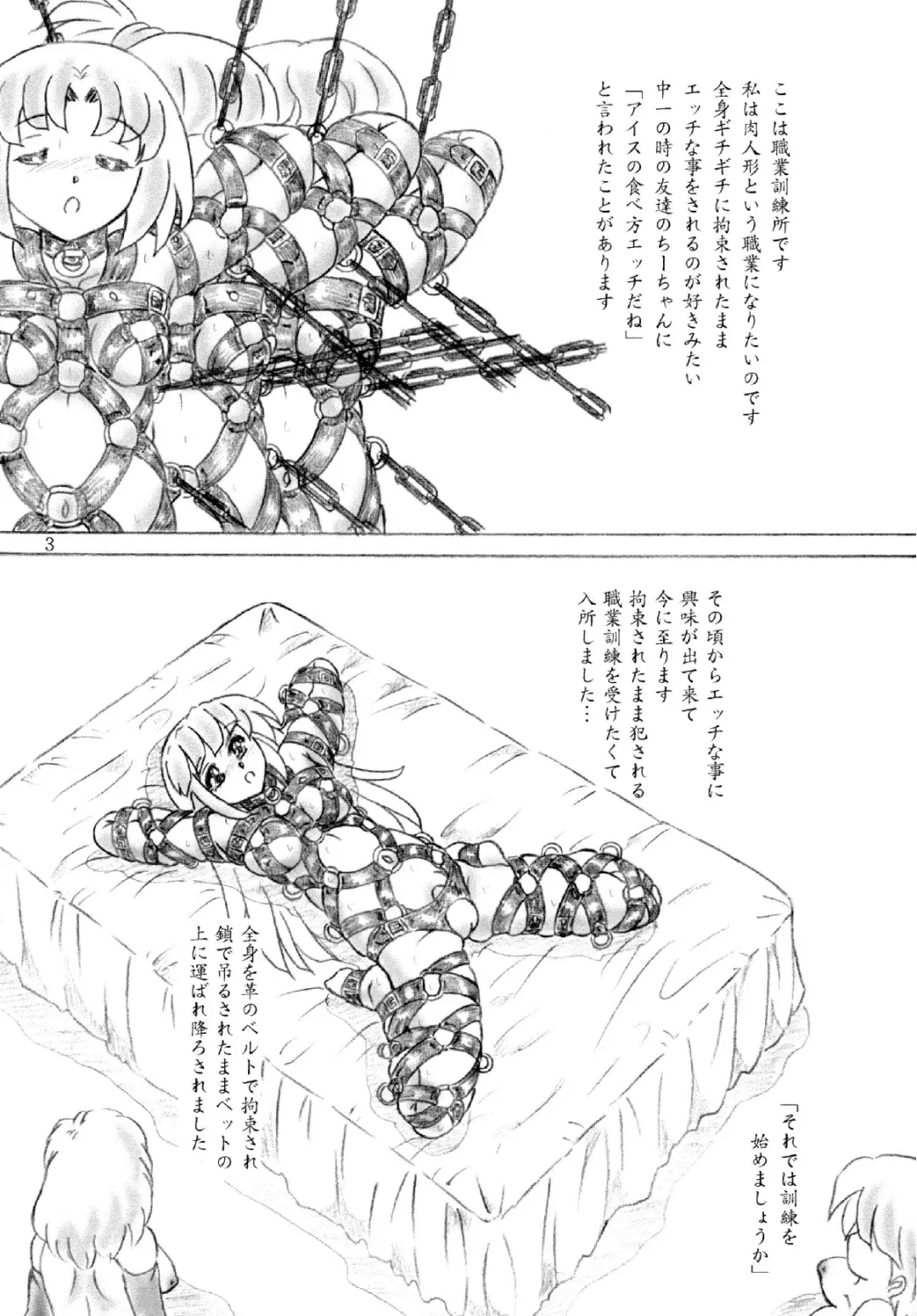 [Sumomo Ex] Nikuningyou toiu Shokugyou Fhentai - Page 3