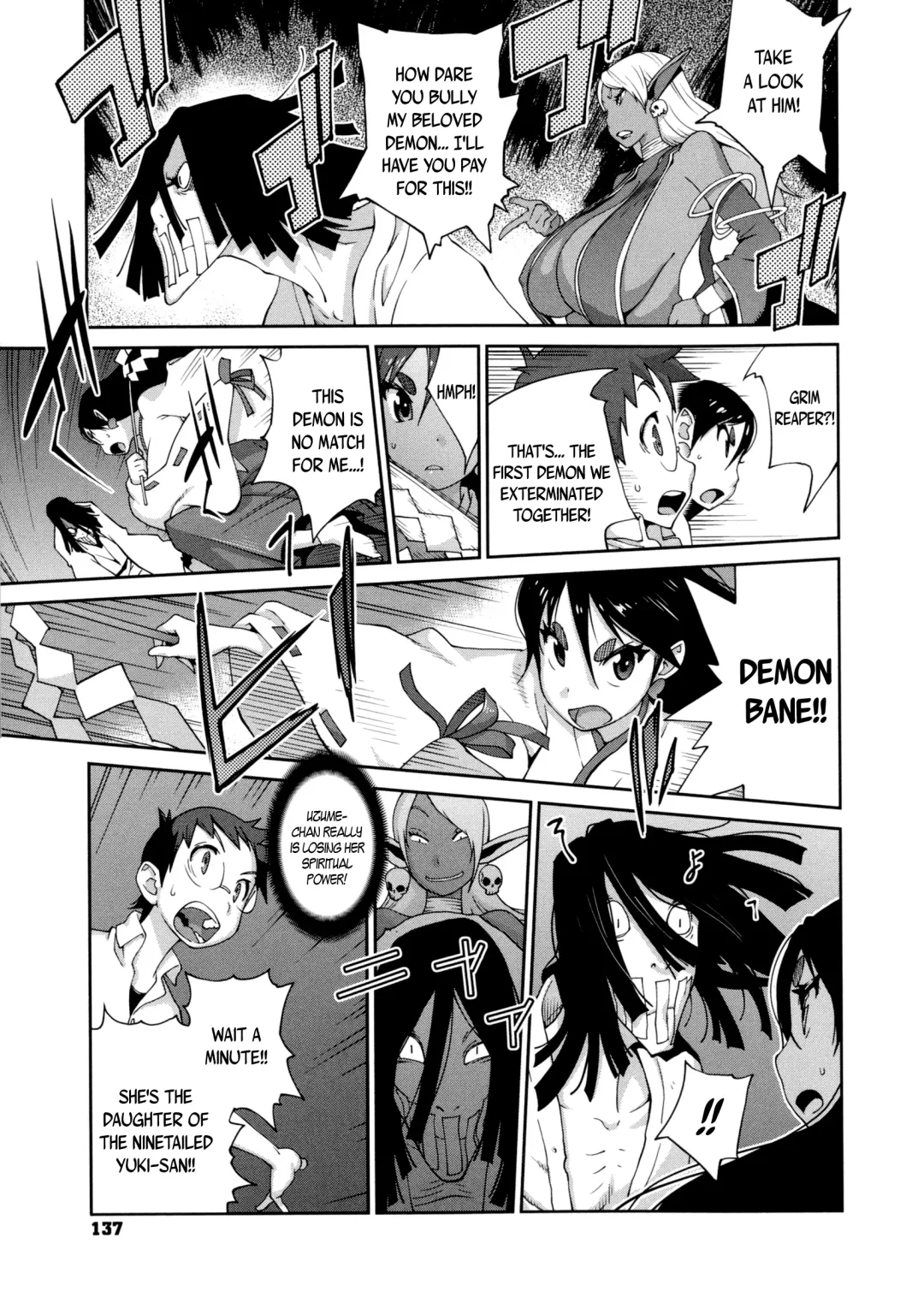 [Kotoyoshi Yumisuke] Hyakka Nyuuran ~UZUME~ | Hundred Blossoms Raging Boobs ~UZUME~ Fhentai.net - Page 138