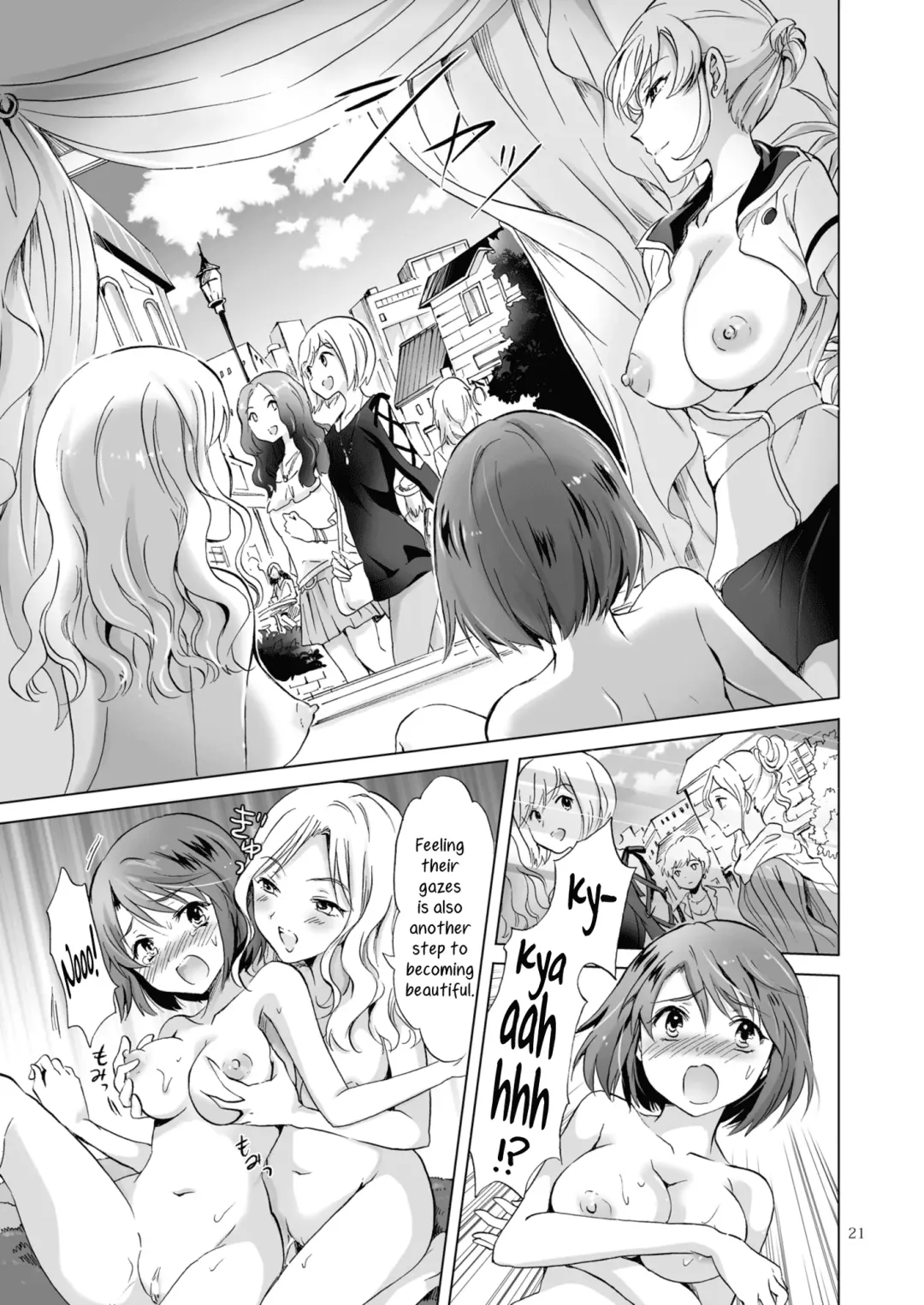 [Mira] Secret Yuri Salon, Friends Course Fhentai.net - Page 21