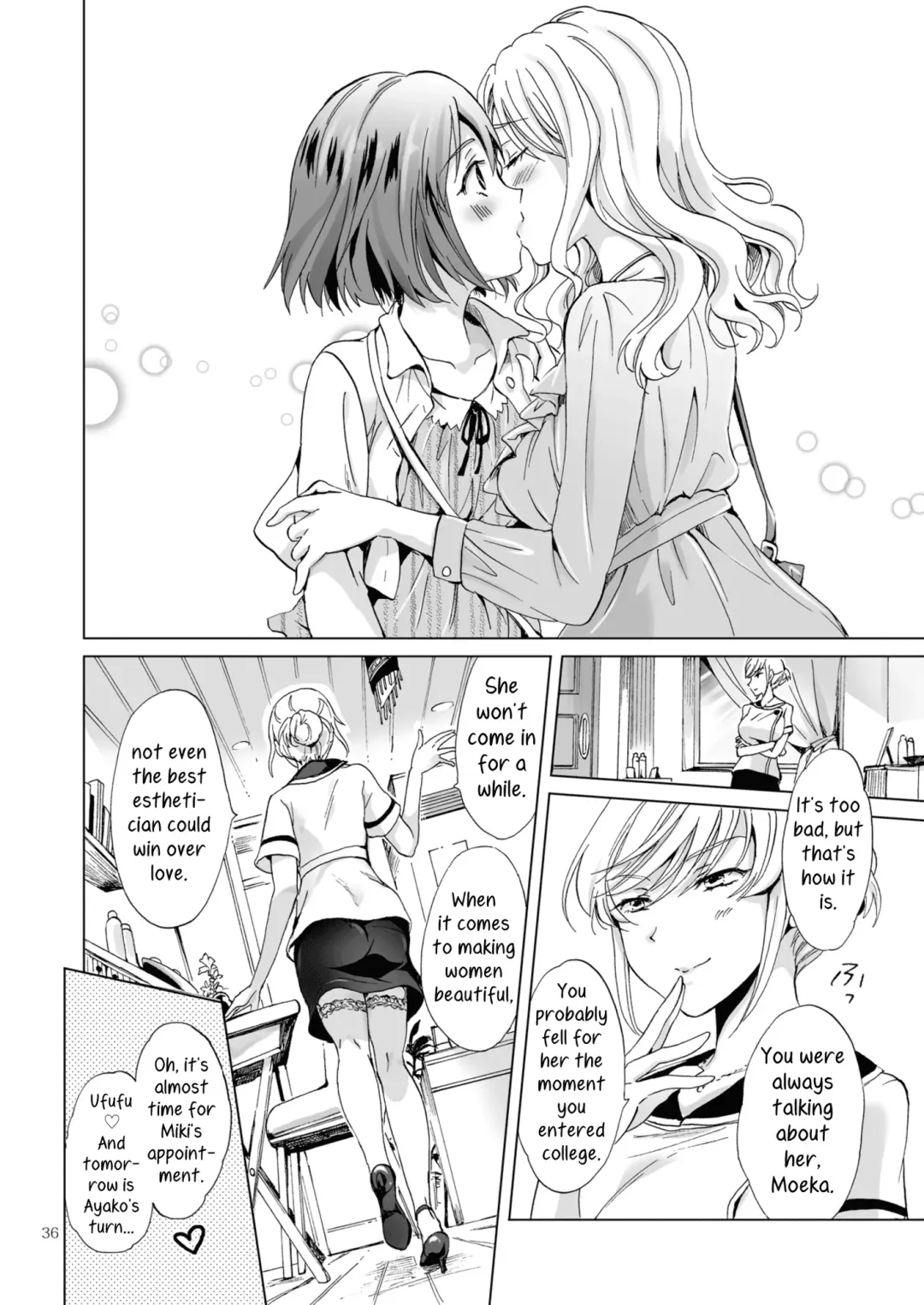 [Mira] Secret Yuri Salon, Friends Course Fhentai.net - Page 36