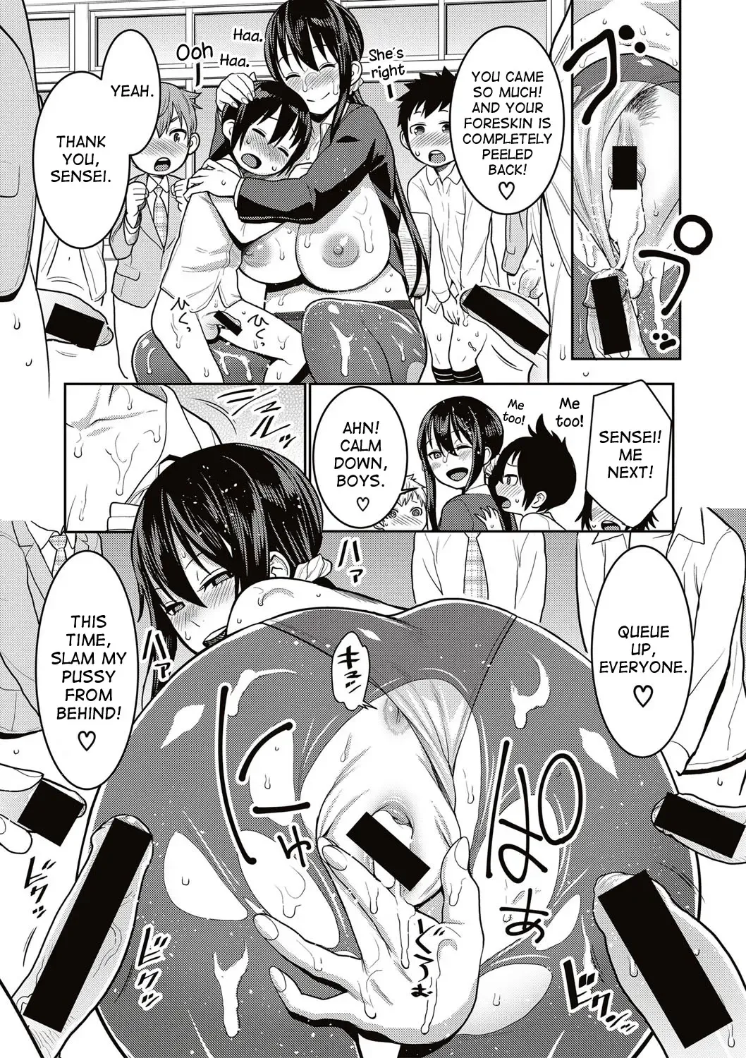 [Agata] Yarisugi Seikyouiku! ~Hentai Onna Kyoushi Kikiippatsu~ | Sex Education That Went Too Far Fhentai - Page 19