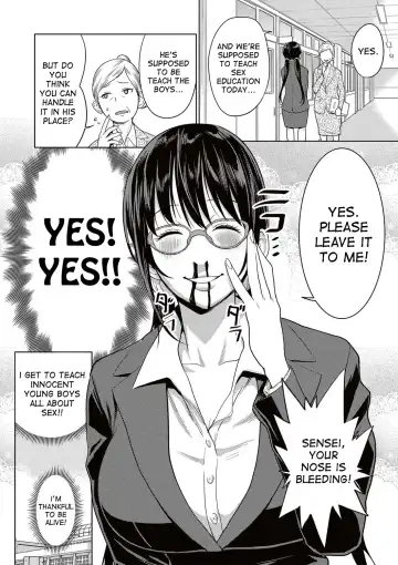 [Agata] Yarisugi Seikyouiku! ~Hentai Onna Kyoushi Kikiippatsu~ | Sex Education That Went Too Far Fhentai - Page 4