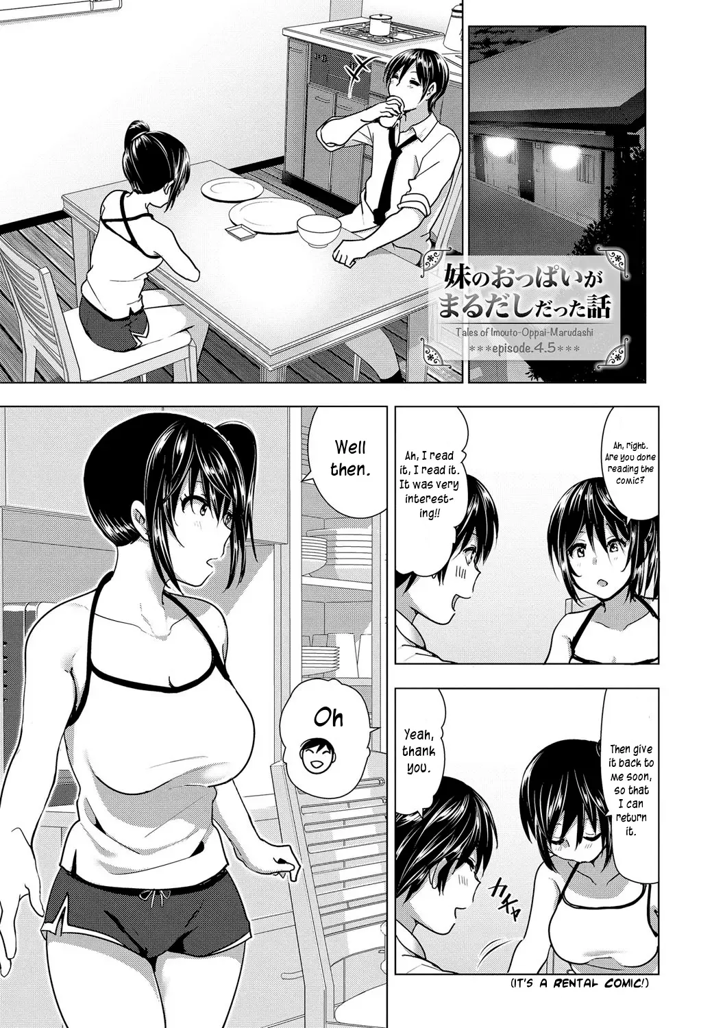 Read [Nakani] Imouto no Oppai ga Marudashi Datta Hanashi 4.5 - Fhentai.net