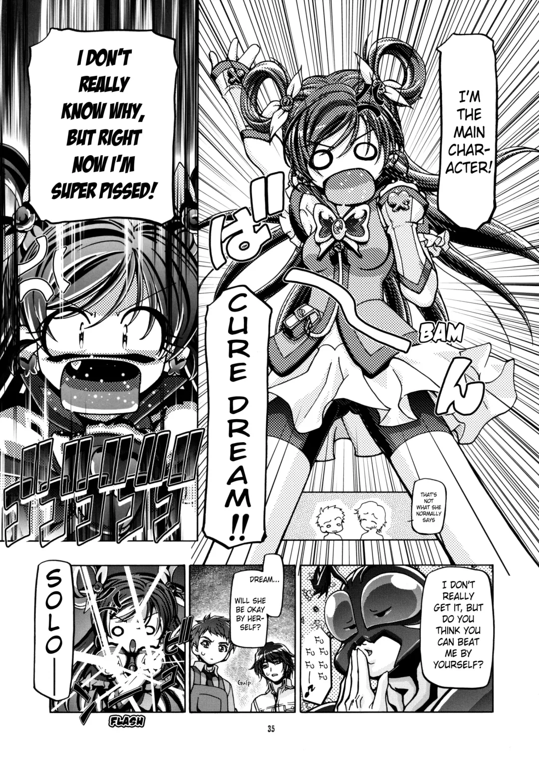 [Kousaka Jun] Kamen de Puni Cure (decensored) Fhentai - Page 35