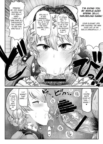 [Deep Valley] Girls & Semen ~Darjeeling-sama ga Shitagokoro Marudashi Oji-san to Enkoudou! Kouki na Karada o Musaborare Flag Ranshi ni Seishidan Sakuretsu Jusei Shirahata Agechau Hon~ Fhentai - Page 8