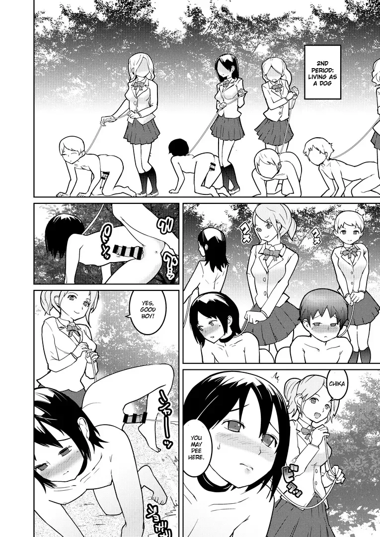 Josou Mazo Danshi Kyousei Kyouiku Gakuen ~Futanari Shoujo-tachi ni Shitsuke Kerarete~ Fhentai - Page 14