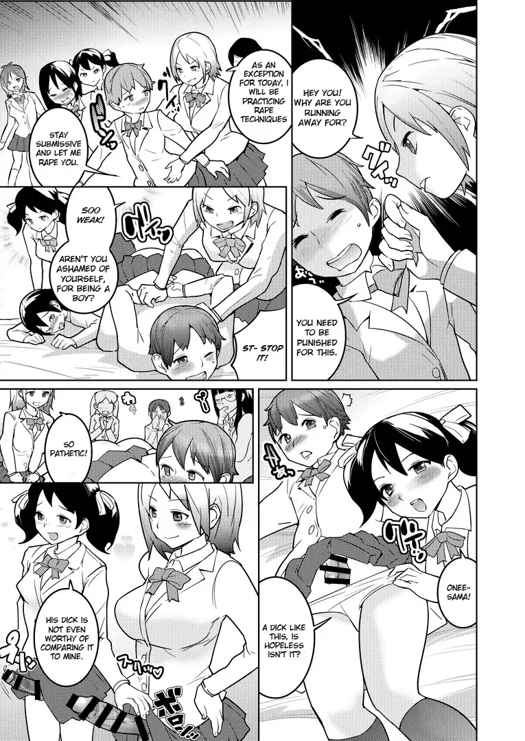 Josou Mazo Danshi Kyousei Kyouiku Gakuen ~Futanari Shoujo-tachi ni Shitsuke Kerarete~ Fhentai - Page 19