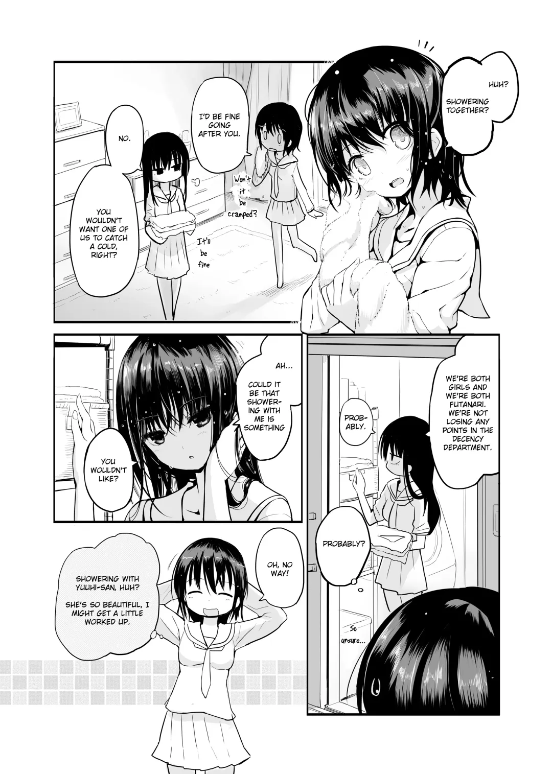 [Messy] Futanari Rainy Day Fhentai - Page 4