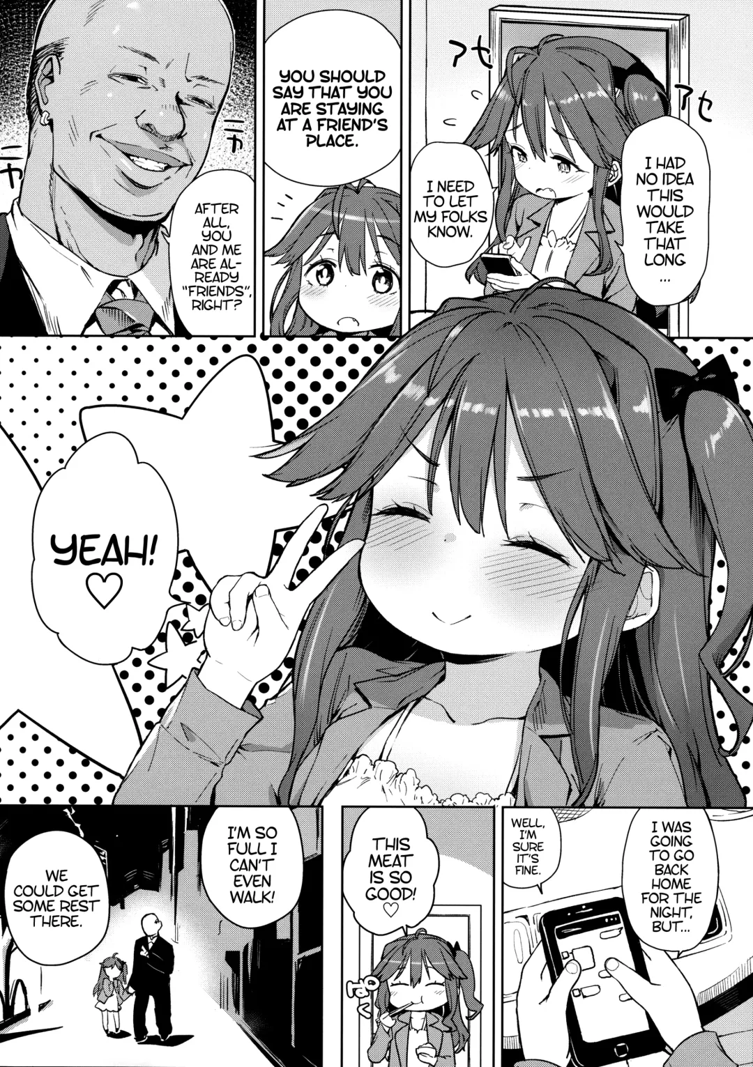 [Atage] Junsuimuku na Joji ga Okanemochi no Oji-san ni Kurogal ni Sarechaimashita | A Pure and Innocent Little Girl Was Turned into A Black Gyaru By a Rich Old Man Fhentai - Page 3