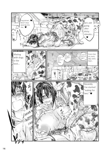 [Tenzen Miyabi] Inu X Blade X Cross | Dog X Blade X Cross Fhentai.net - Page 16