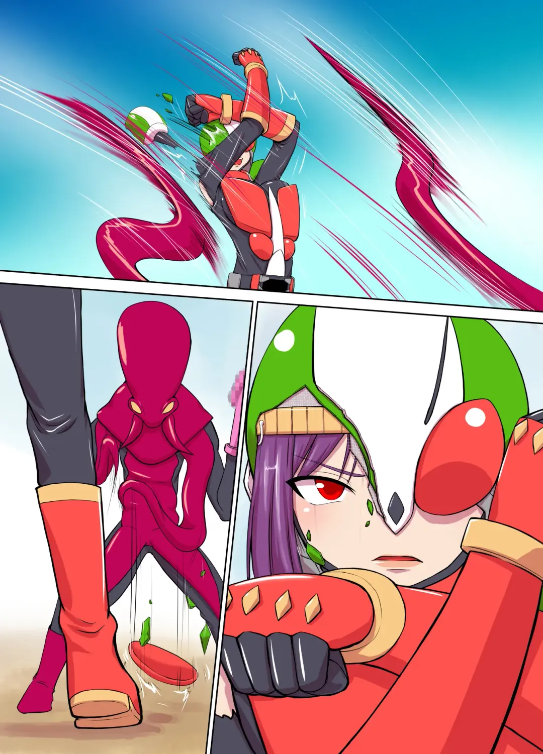 Justice the Rider: Noble Mirage Fhentai - Page 36