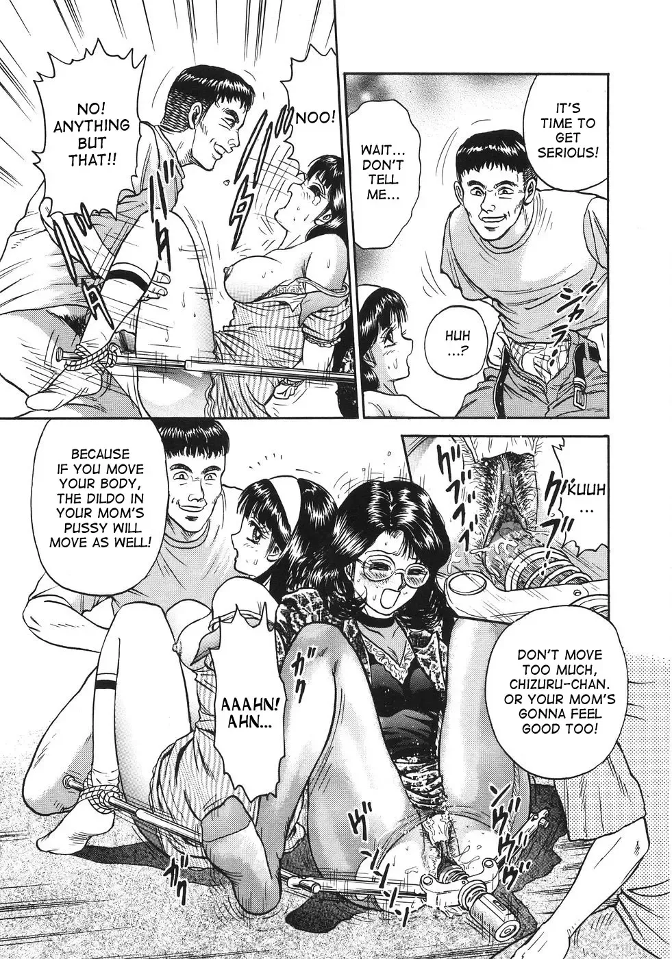 [Chikaishi Masashi] Ojoku no Oyako | Disgraced Mother and Daughter Fhentai - Page 7