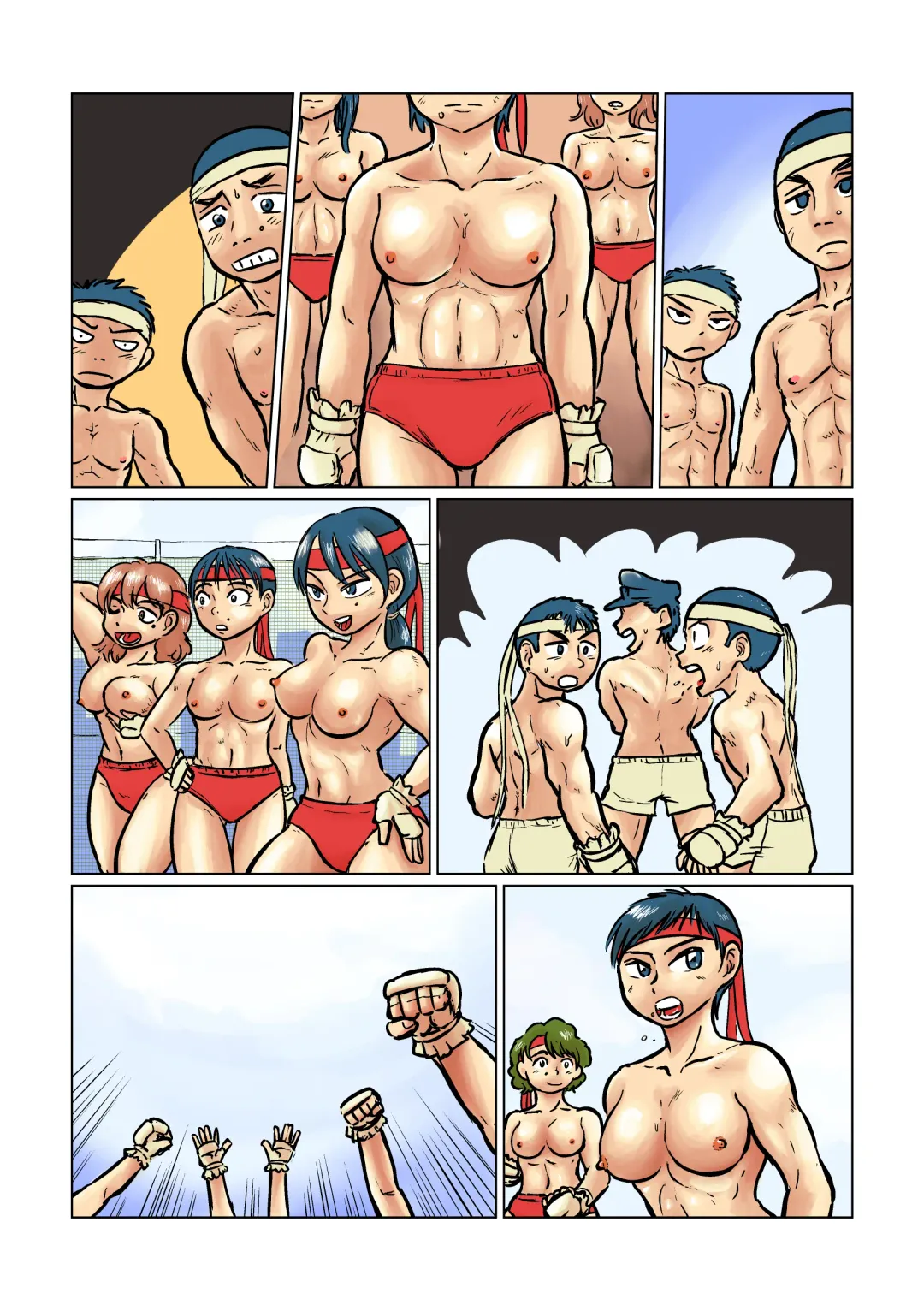 [Mayofun] Danshi VS Joshi Boutaoshi Fhentai - Page 19