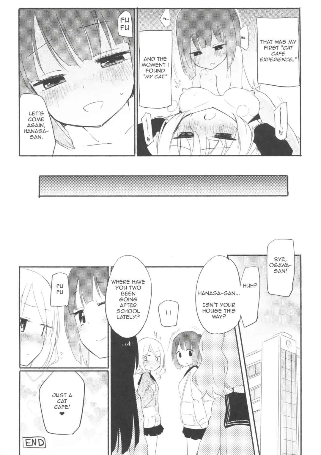 [Gyuunyuu Rinda - Homura Subaru] Tachi Masshigura ~Neko Cafe Yuri Goudou~ Fhentai - Page 16