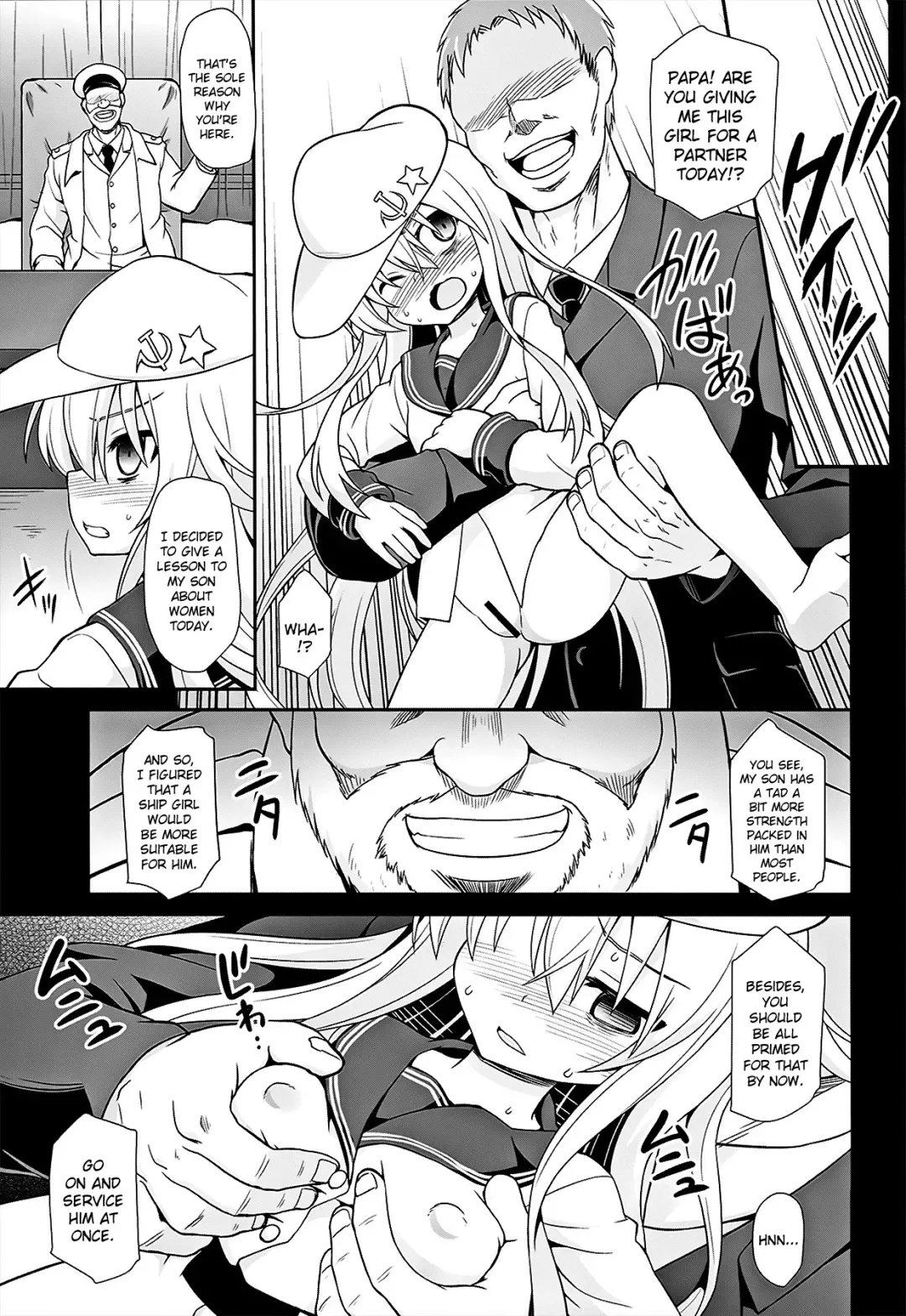 [Kokutou Nikke] Kanmusu Chakunin Hibiki Shussan Seikyouiku | Ship Girls Pregnancy - Hibiki's Sick Childbirth Sex Education Fhentai.net - Page 7