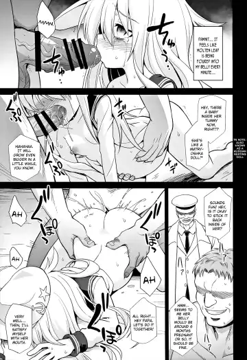 [Kokutou Nikke] Kanmusu Chakunin Hibiki Shussan Seikyouiku | Ship Girls Pregnancy - Hibiki's Sick Childbirth Sex Education Fhentai.net - Page 13