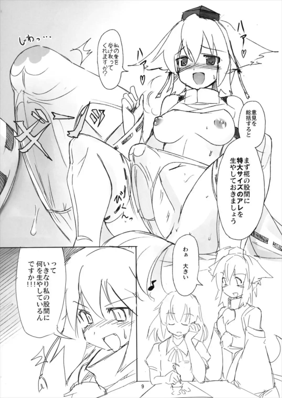 [Seo Tatsuya] Shameimaru Kyouju no Hiritsuteki Aijou Fhentai - Page 9