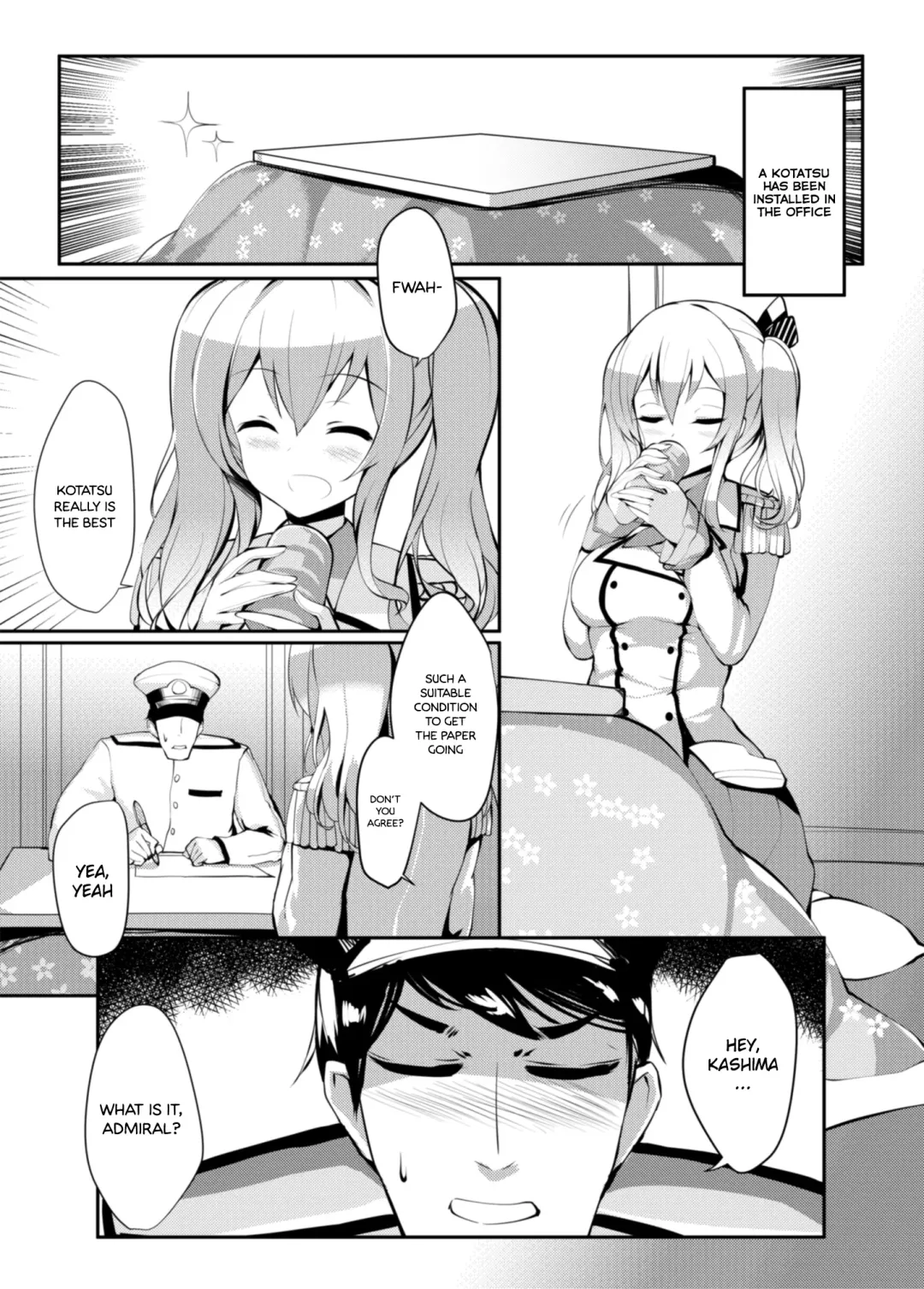 [Orihi Chihiro] Kashima in the Kotatsu+ Fhentai.net - Page 3