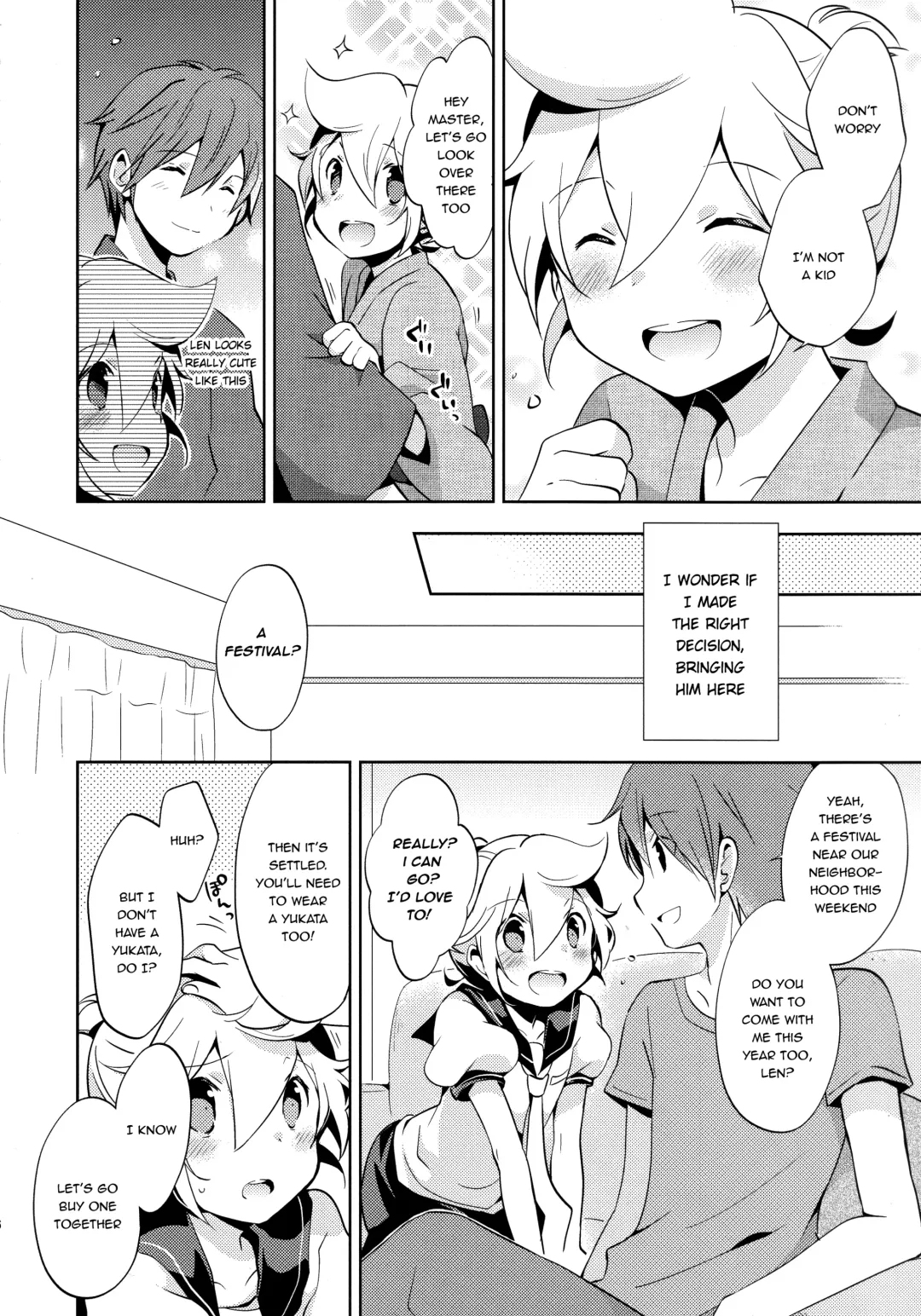 [Usuchi.] Issho ni Yukata Kimaster Fhentai - Page 5