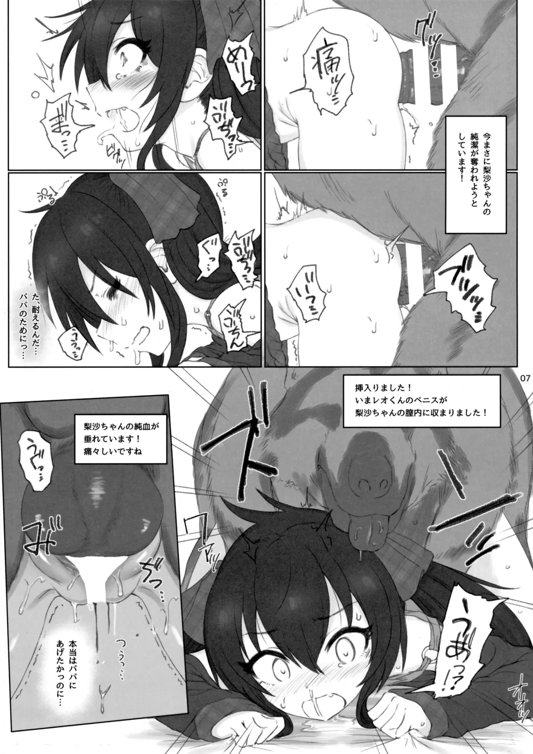 [Makabe Gorou] Matoba Risa-chan de Manabu Doubutsu no Koubi Fhentai - Page 6