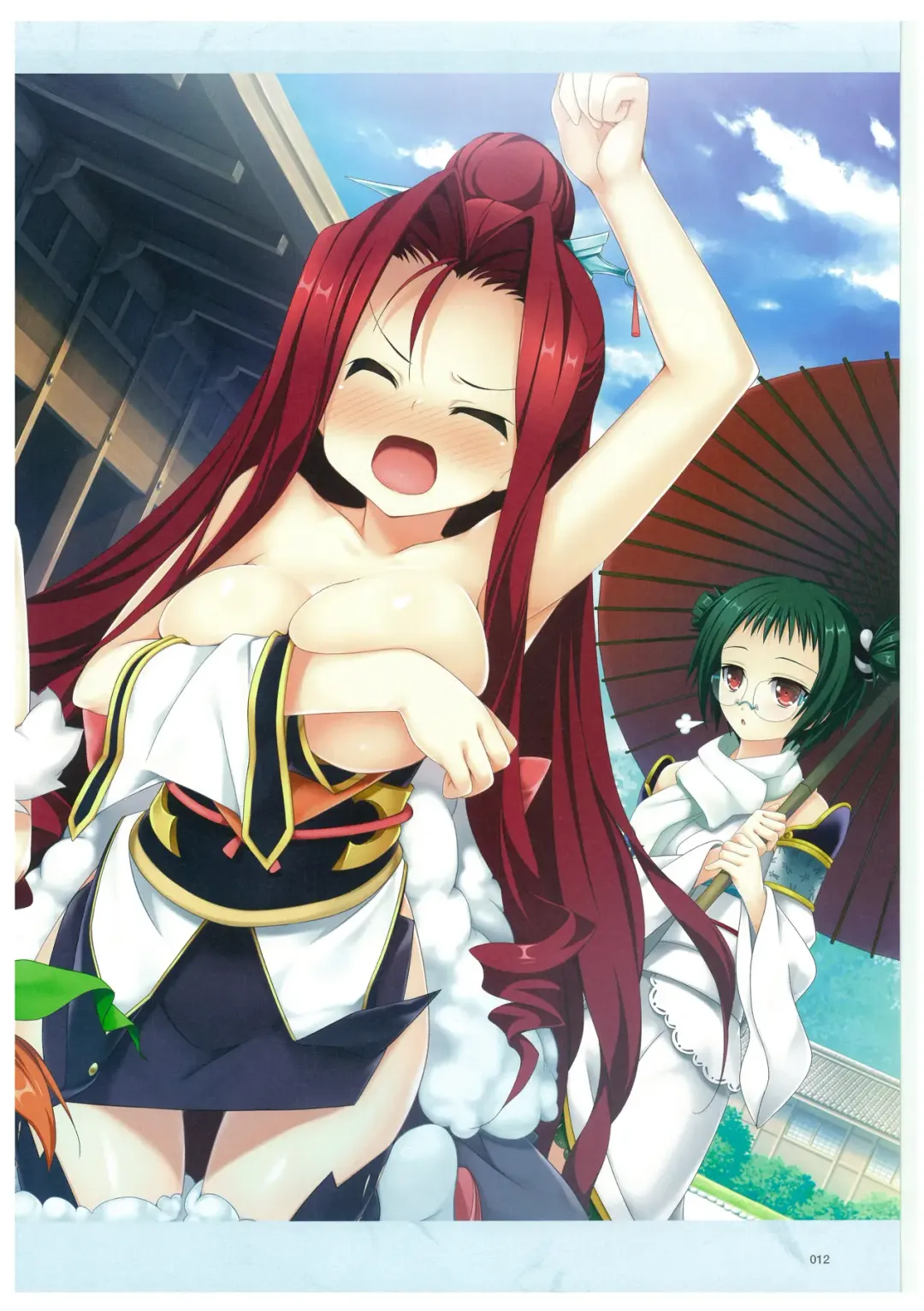 戦国†恋姫 ～乙女絢爛☆戦国絵巻～ ビジュアルファンブック-2 Fhentai - Page 15