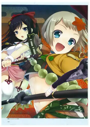 戦国†恋姫 ～乙女絢爛☆戦国絵巻～ ビジュアルファンブック-2 Fhentai - Page 14