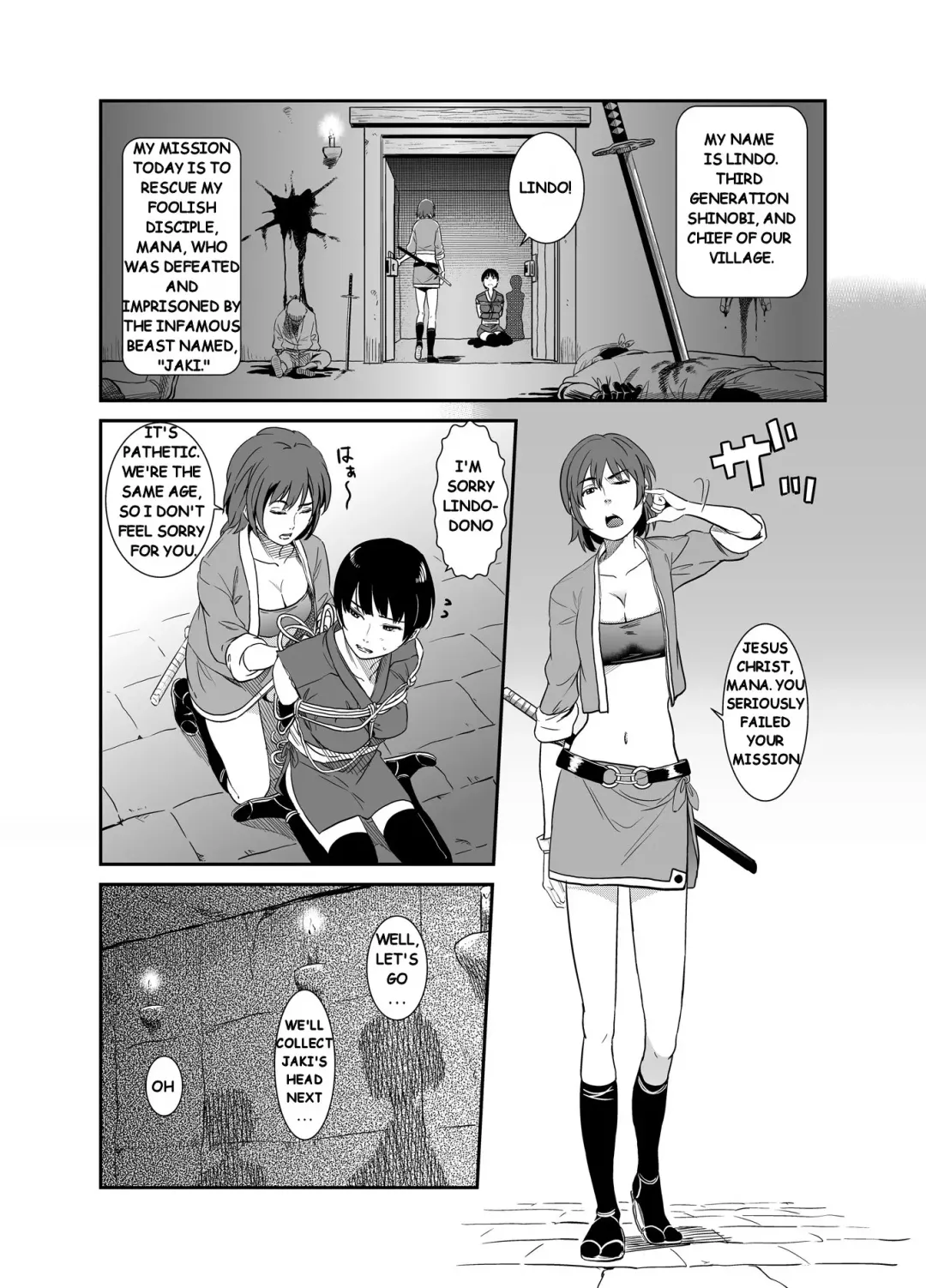 [Hana Hook] Jaki no Haha | Jaki's Mom Fhentai - Page 2