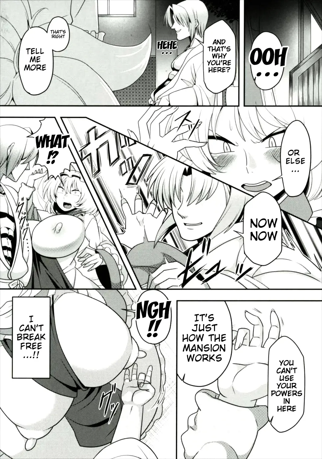 [Amazon] Yakumo Ran ga Saimin de Kyousei Hatsujou Saserarechau Hon Fhentai - Page 4